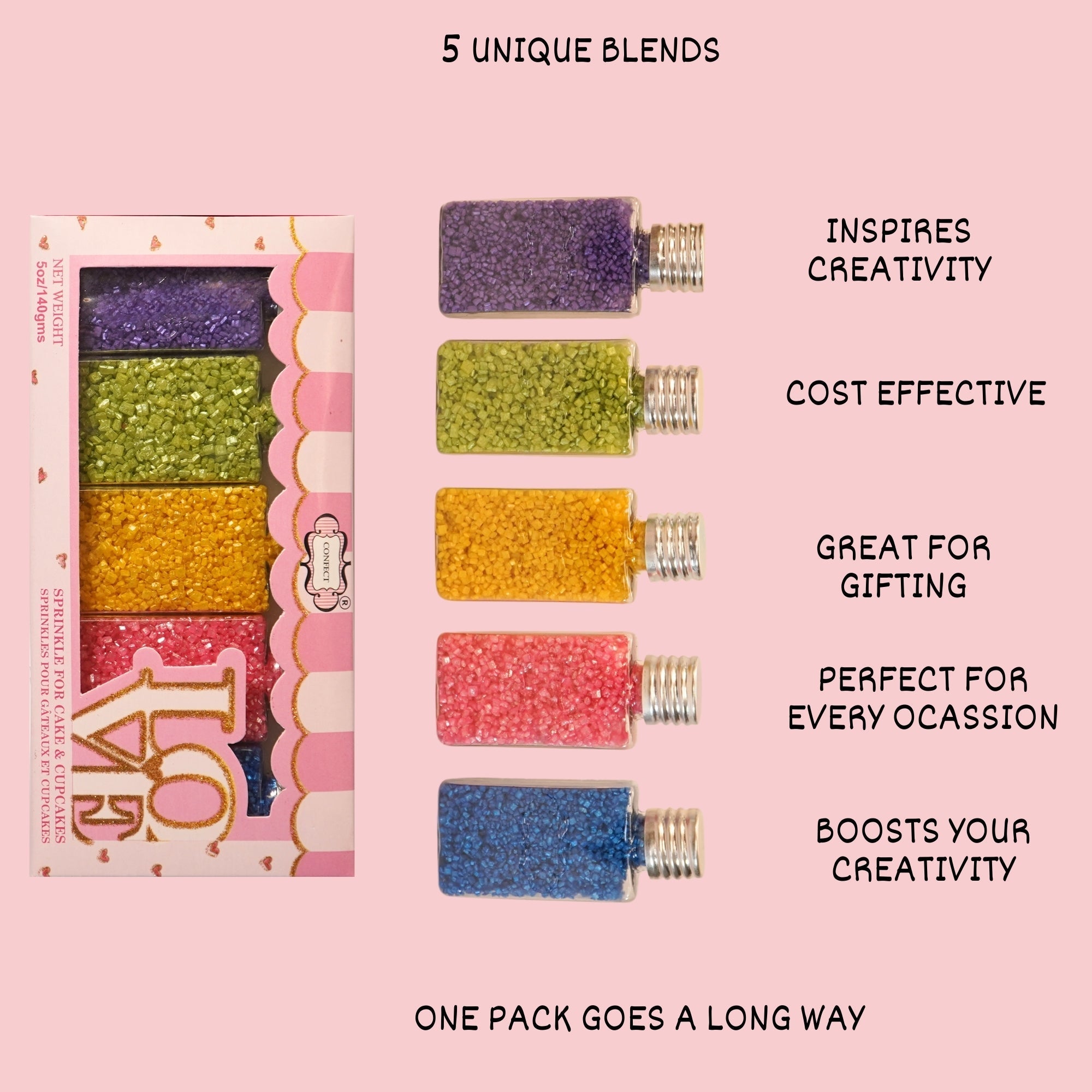 sparkling sugar combo sps multipack 9 100 gms