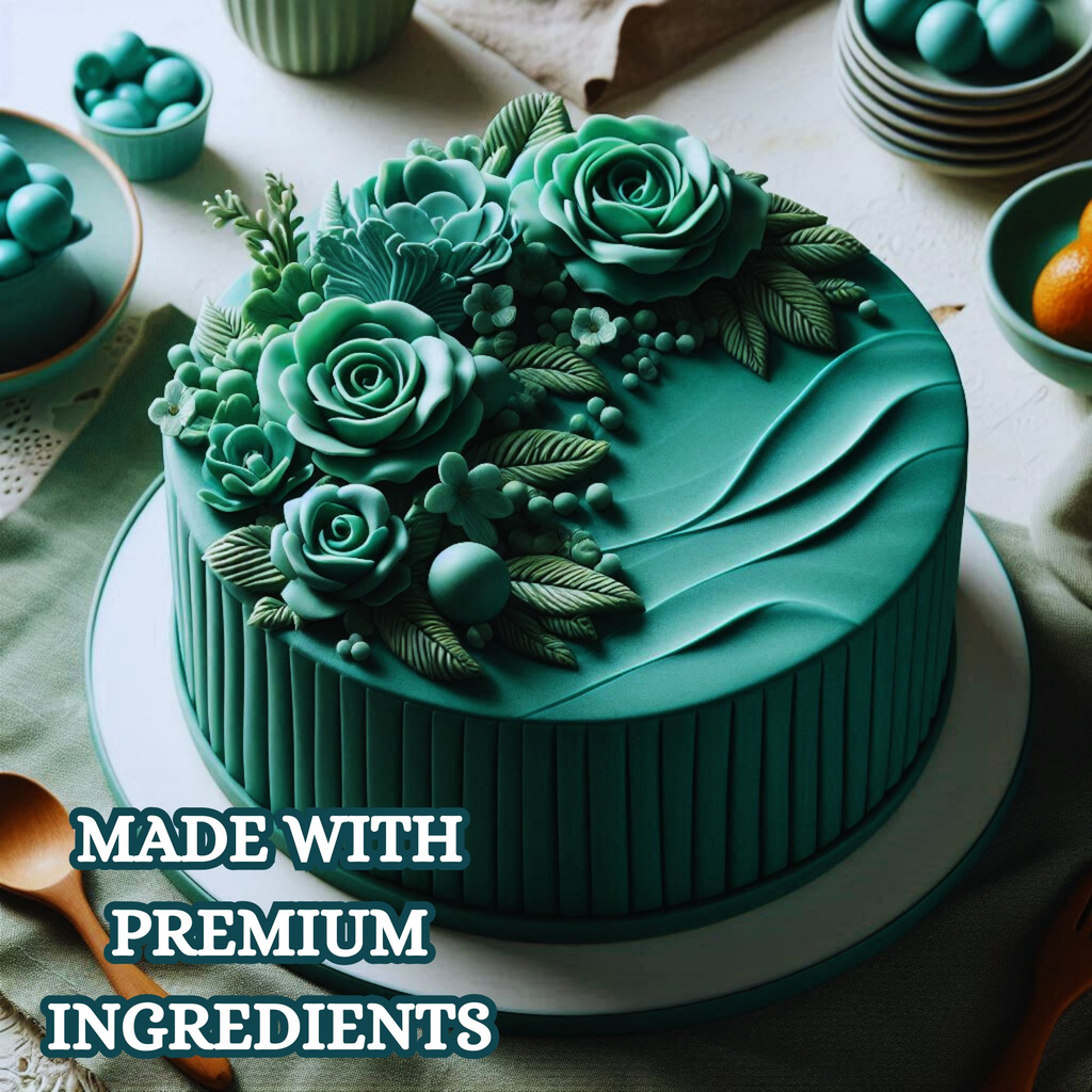confect emerald green sugarpaste br b 1 kg b