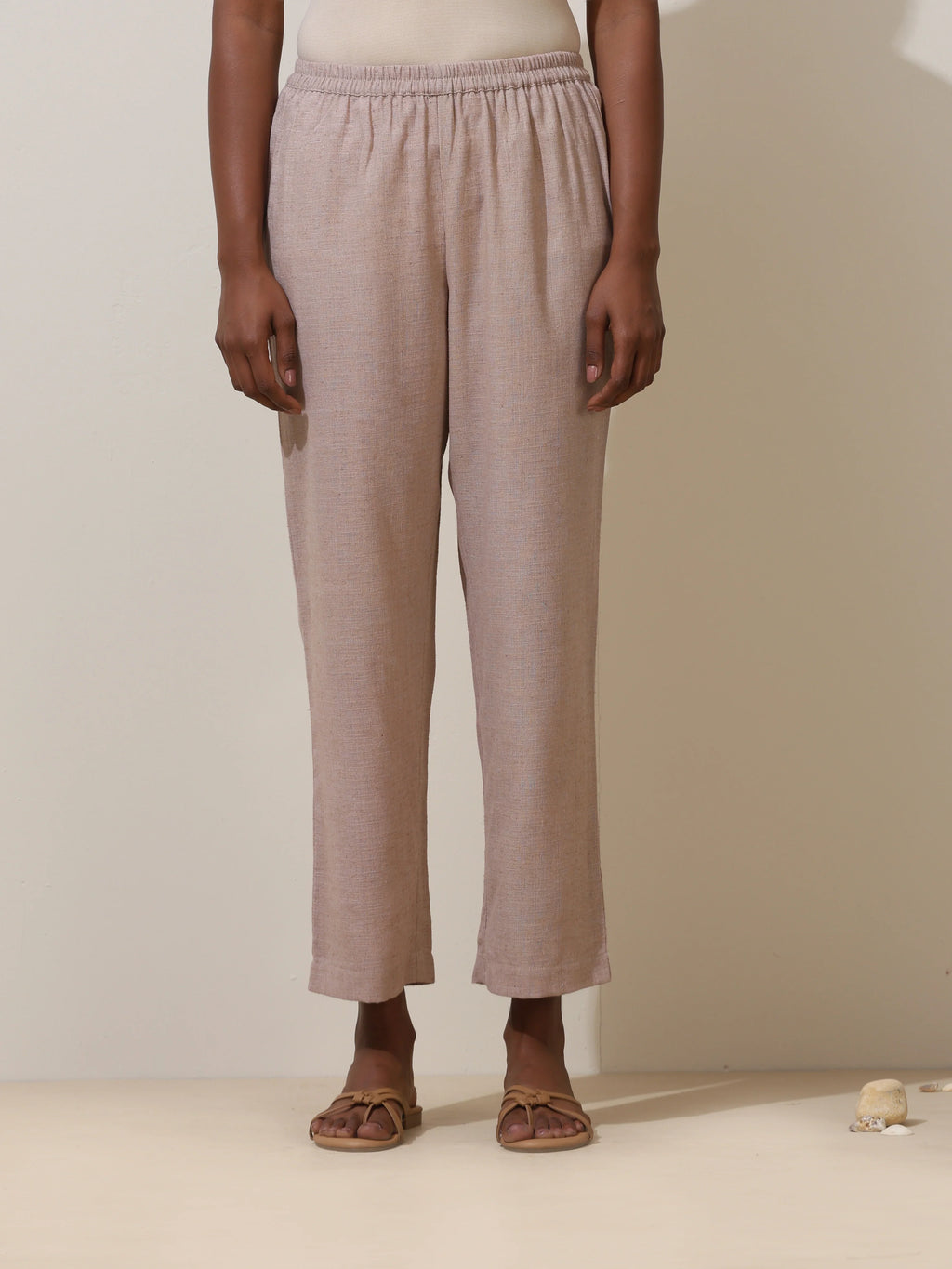 trueBrowns Fern Green Crochet Natural Cotton Kurta Pant Set - Distacart