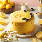 lemon yellow sugarpaste 250 gms
