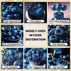 poppy blue edible luster dust 5 g