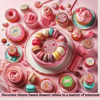 confect bon voyage toppers for cakes cupcakes edible cupcake topper cake decorations supplies 100gms ct 06