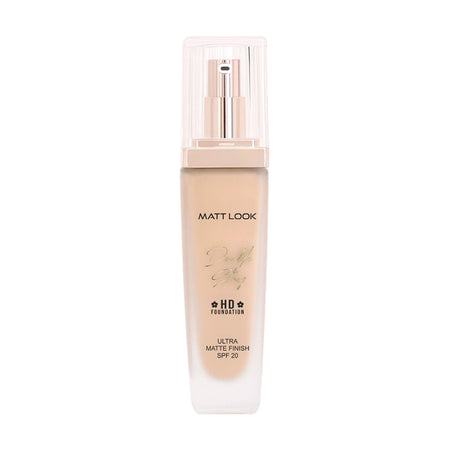 Matt Look Double Stay HD Weightless Foundation Matte Finish - 02 Rose Blush