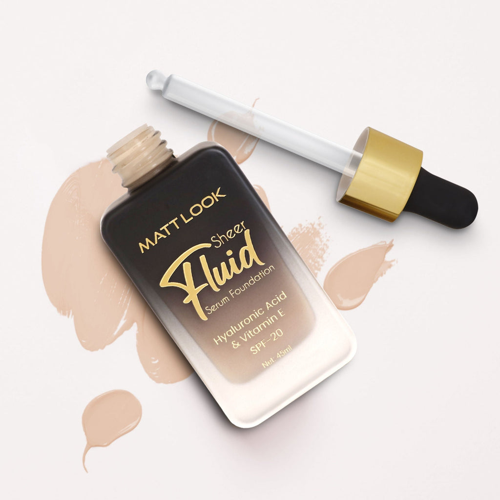 Matt Look Sheer Fluid Serum Foundation - 06 Toasted Wheat