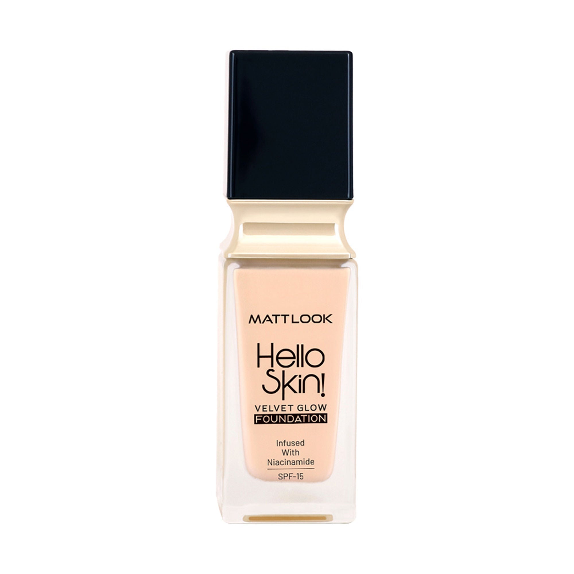 Matt Look Hello Skin Velvet Glow Foundation - 04 Natural Ivory