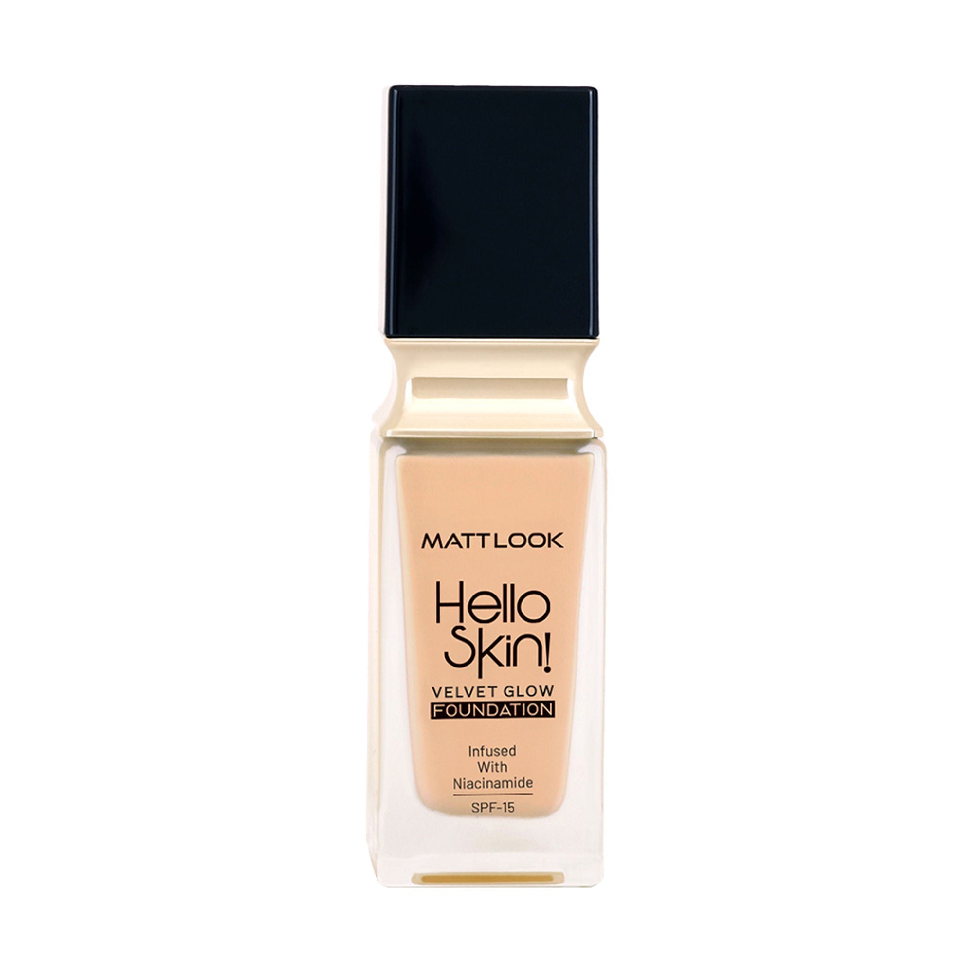 Matt Look Hello Skin Velvet Glow Foundation - 07 Natural Buff