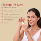 Milagro Beauty Cotton Sponge - 1Pcs