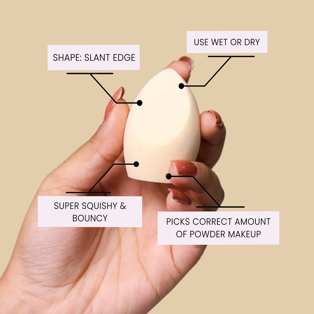 Milagro Beauty Cotton Sponge - 1Pcs