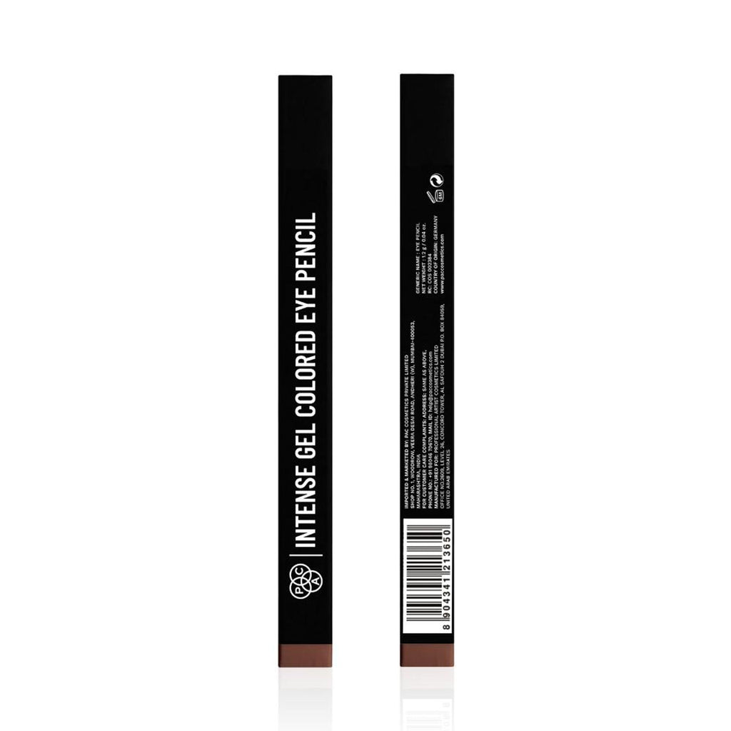 PAC Studio Intense Gel Colored Eye Pencil - Dark Brown
