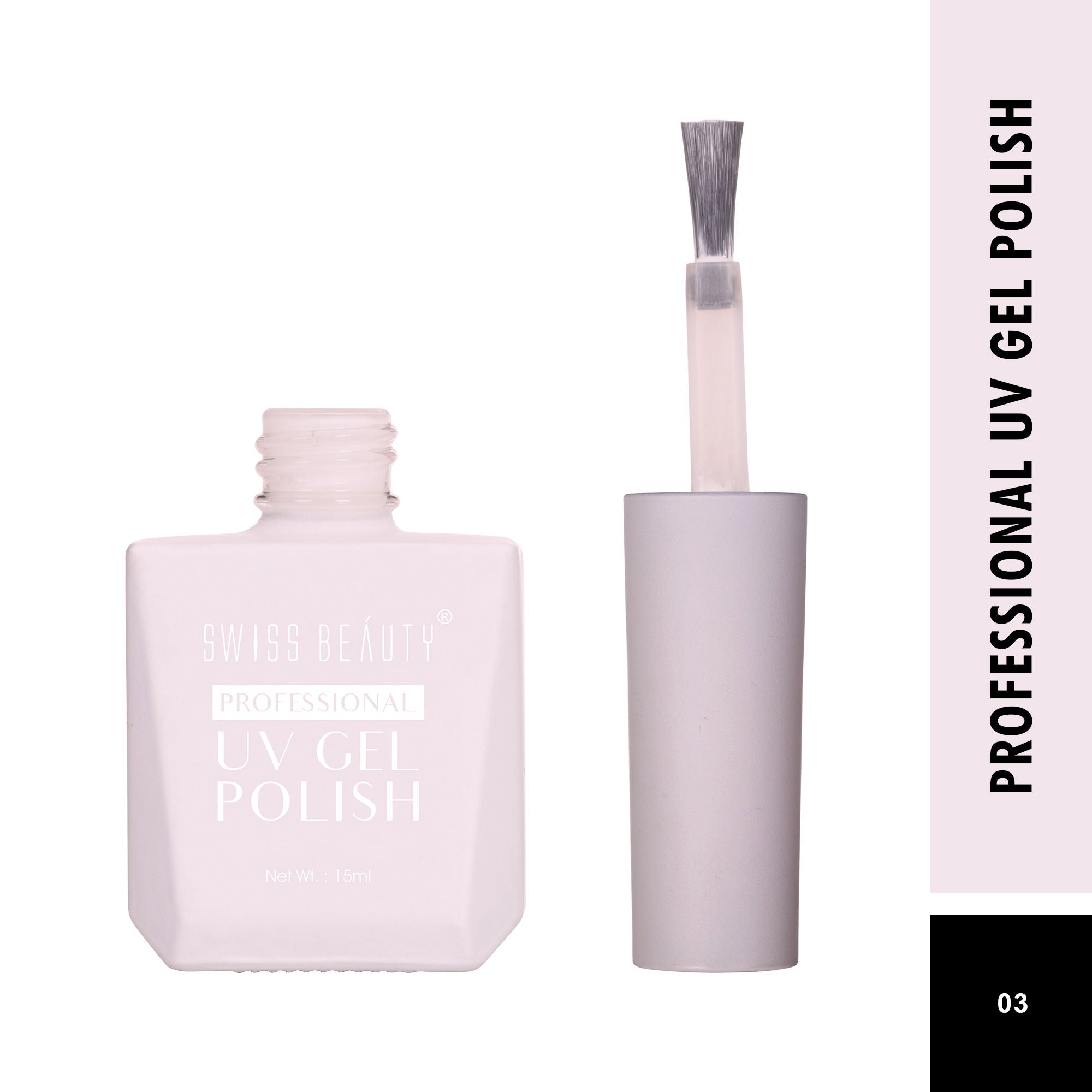 Swiss Beauty Professional UV Gel Nail Polish - Shade-03 - Distacart