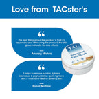 TAC - The Ayurveda Co. Nalpamaradi Face Scrub for Glowing & Brightening Skin with Triphala Powder for Women & Men - Distacart