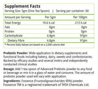 Nature's Velvet Advanced Prebiotics Powder