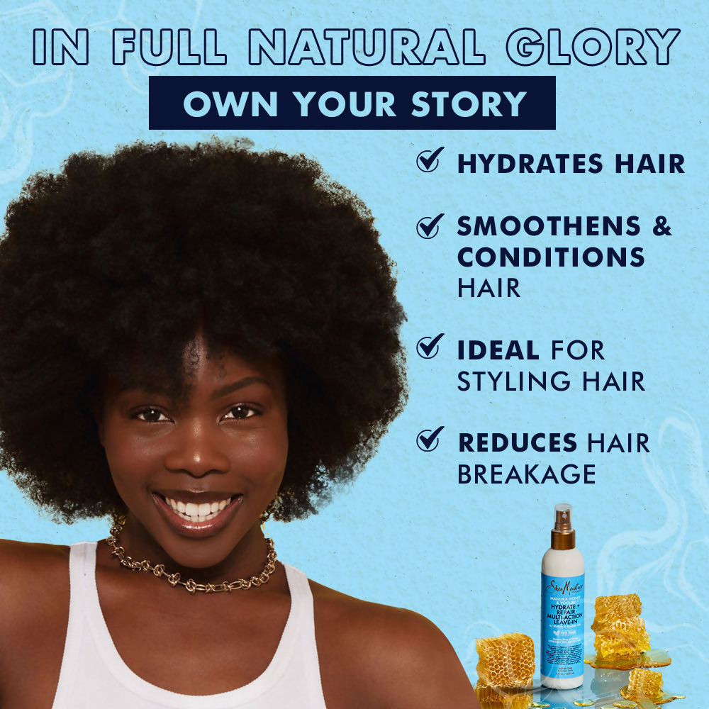 Shea Moisture Hydrate + Repair Multi-Action Leave-In Spray Treatment