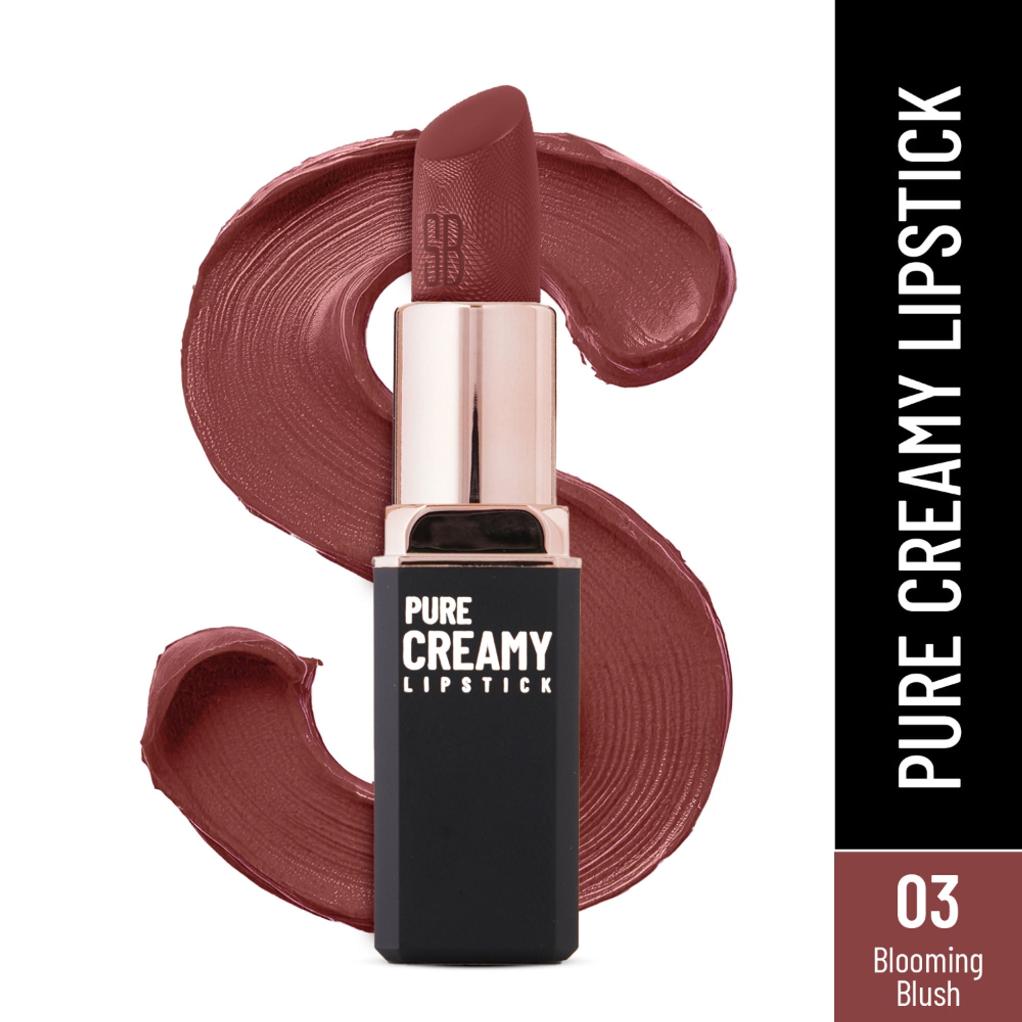 Swiss Beauty Pure Creamy Matte Lipstick - 03 Blooming Blush