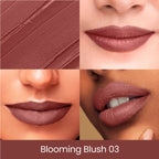 Swiss Beauty Pure Creamy Matte Lipstick - 03 Blooming Blush - Distacart