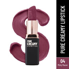 Swiss Beauty Pure Creamy Matte Lipstick - 04 Misty Mauve