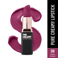 Swiss Beauty Pure Creamy Matte Lipstick - 08 Mauve Currant