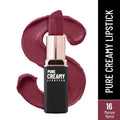 Swiss Beauty Pure Creamy Matte Lipstick - 16 Maroon Merlot