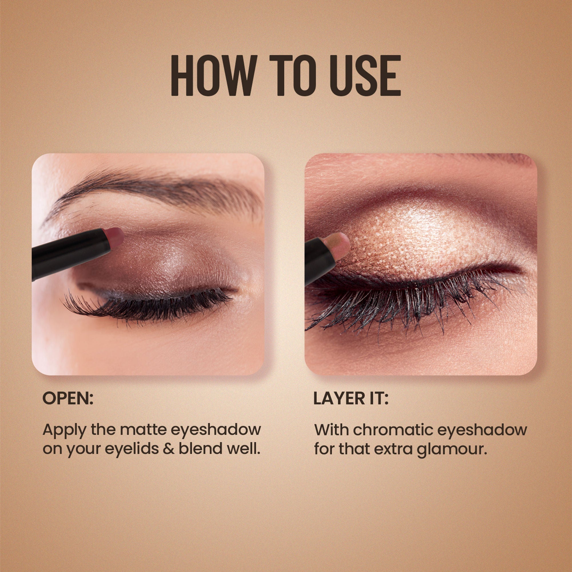 Swiss Beauty Chrome & Matte Twin Eyeshadow - 01 Night Skies - Distacart