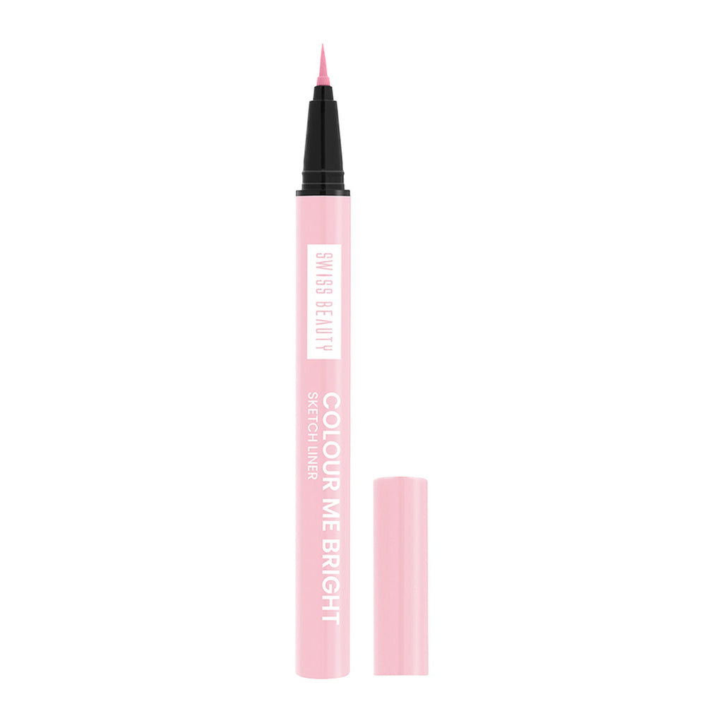 Swiss Beauty Colour Me Bright Sketch Eyeliner - 02 Peach Please - Distacart