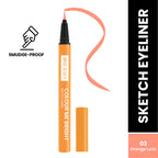 Swiss Beauty Colour Me Bright Sketch Eyeliner - 03 Orange Lush