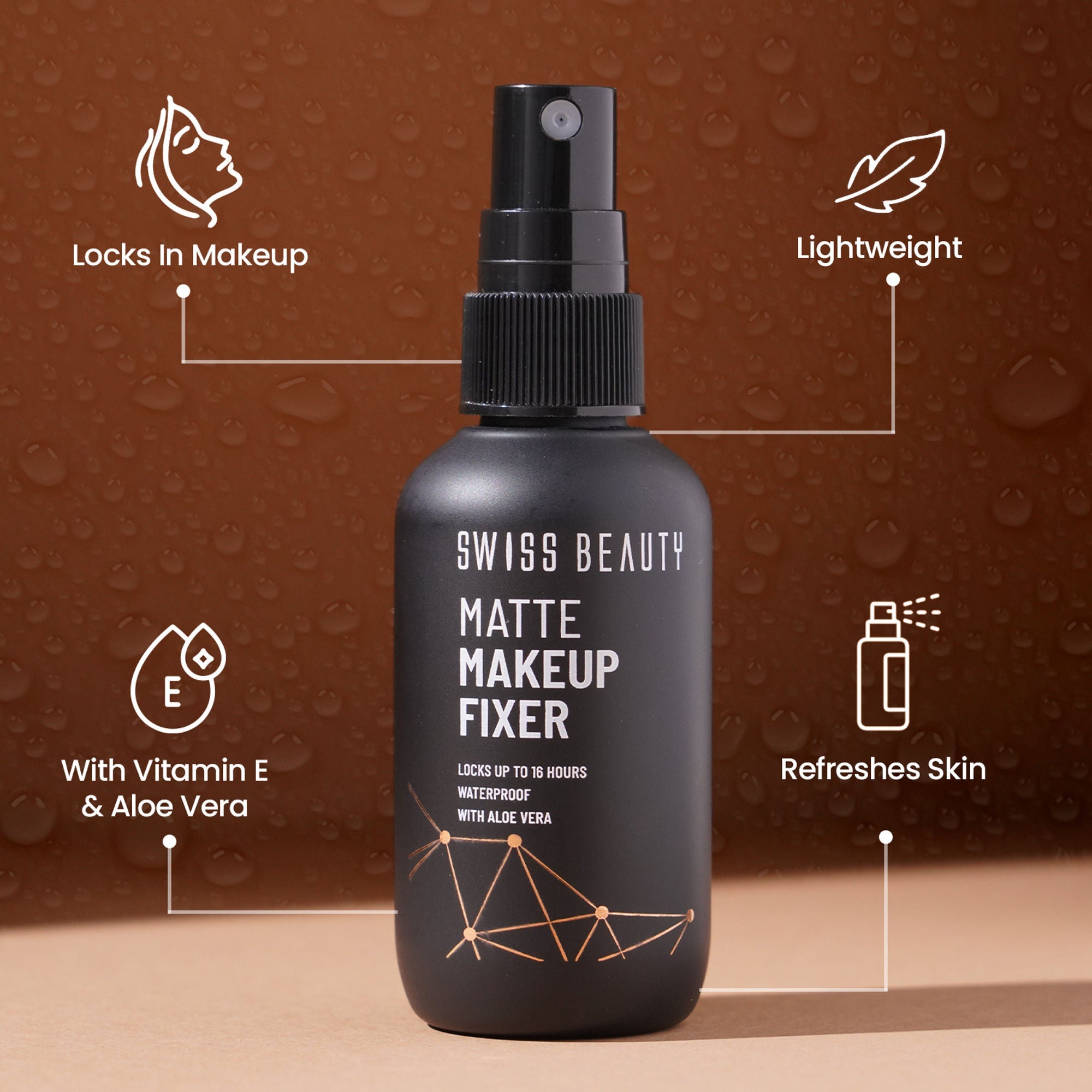 Swiss Beauty Matte Makeup Fixer Spray - Distacart