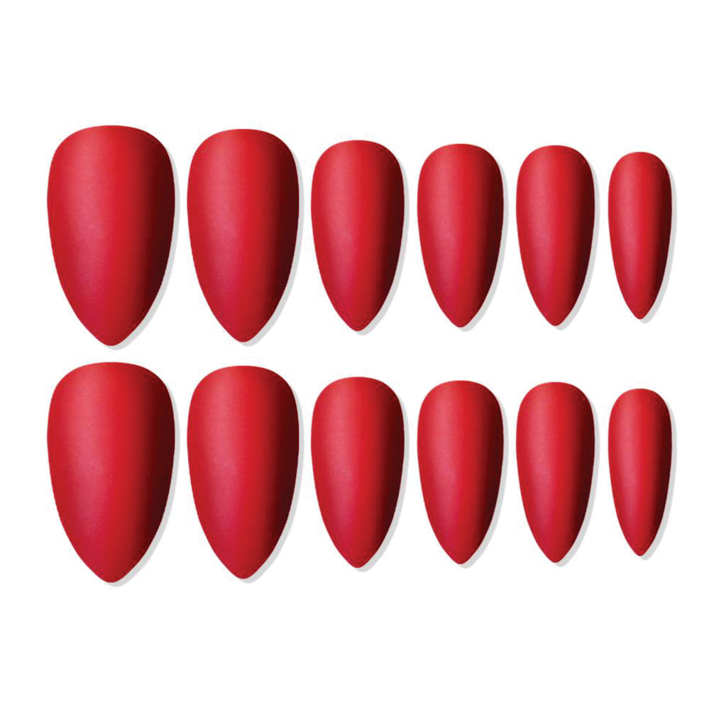 Shills Professional Reusable Press On Nails Sharp Almond - SPN684