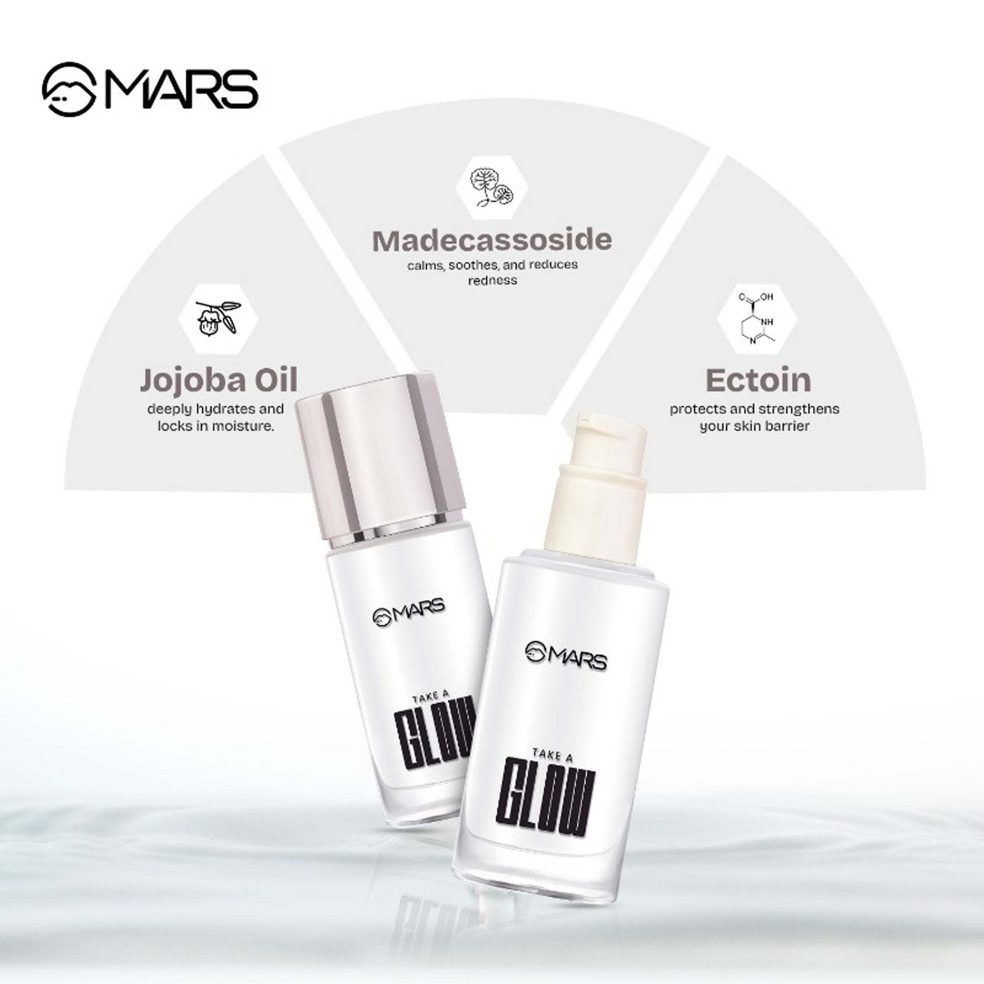 MARS Cosmetics Take A Glow Illuminating Primer - Moon Glow