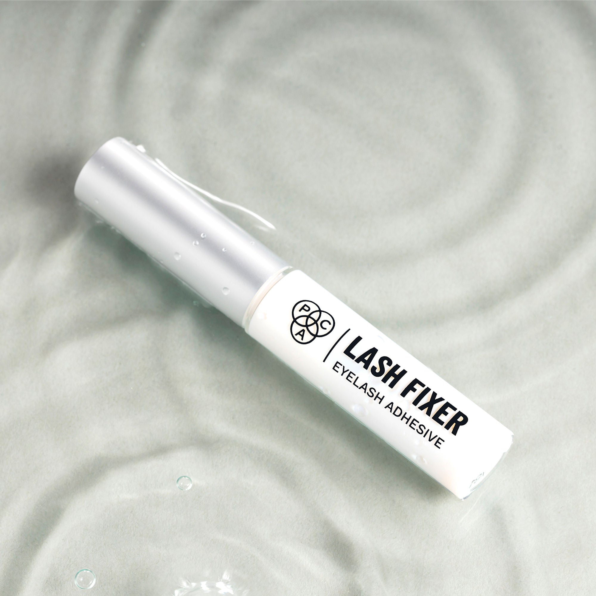 PAC Studio Lash Fixer Eyelash Adhesive Transparent - 24H Hold, Quick Drying, Waterproof, Ultra Thin Brush
