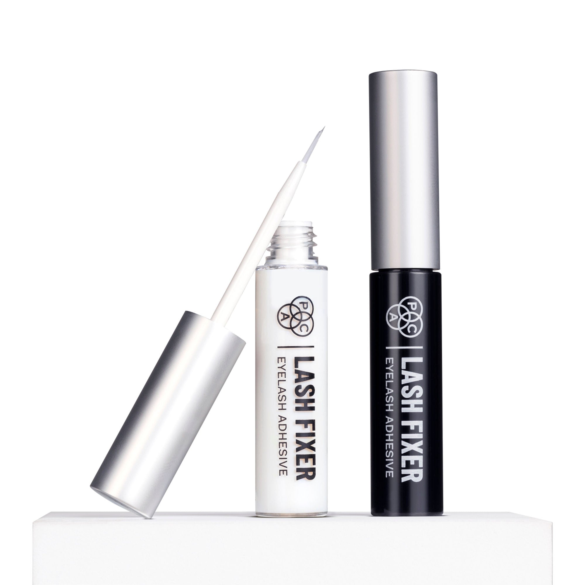 PAC Studio Lash Fixer Eyelash Adhesive Transparent - 24H Hold, Quick Drying, Waterproof, Ultra Thin Brush