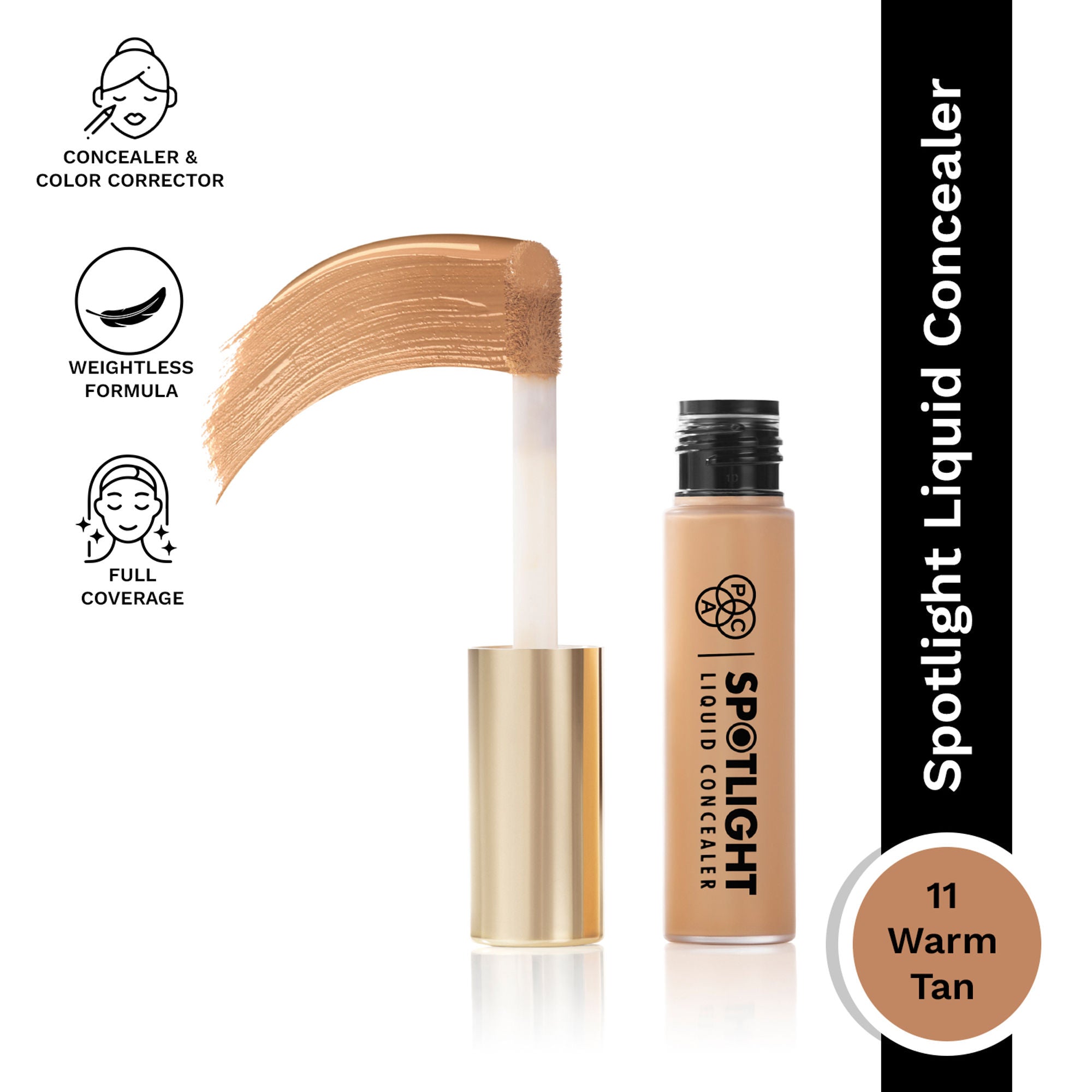 PAC Studio Spotlight Liquid Concealer - 11 Warm Tan