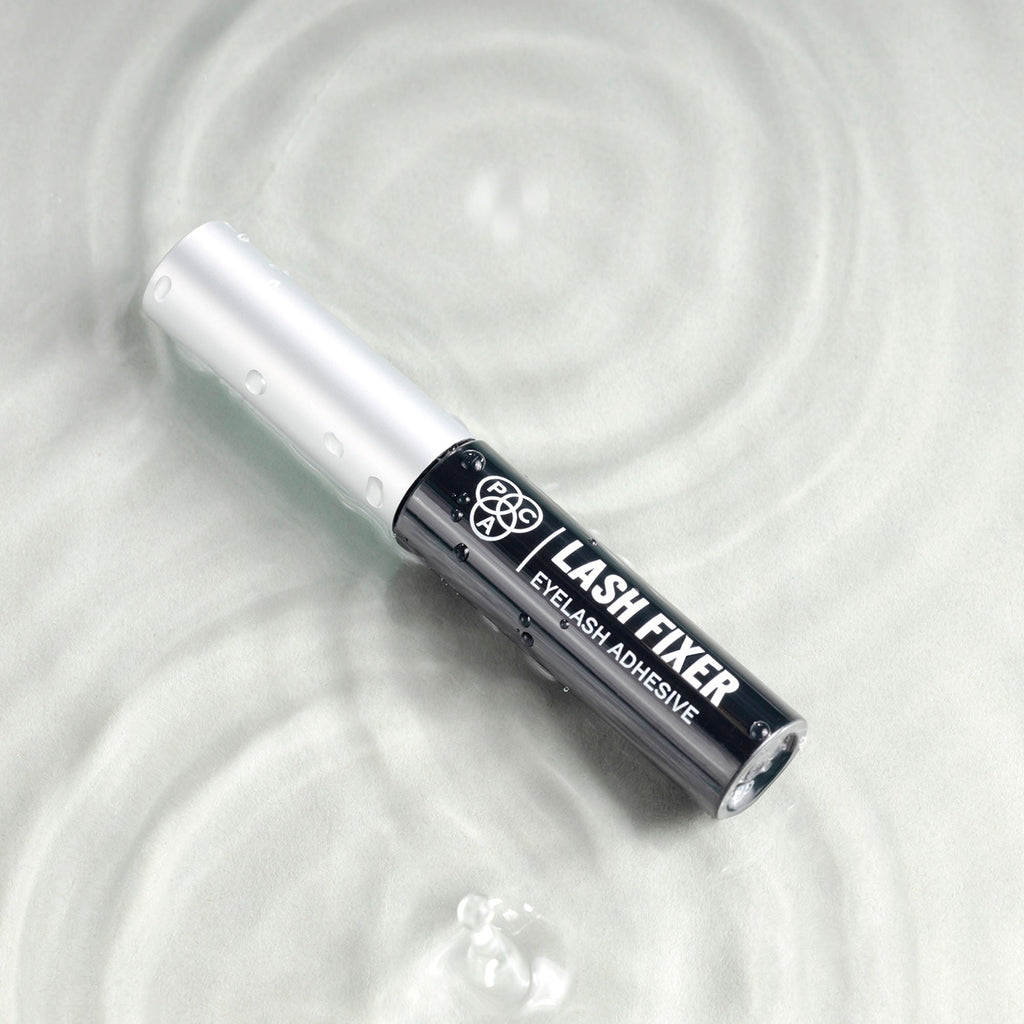 PAC Studio Lash Fixer Eyelash Adhesive Black - 24H Hold, Quick Drying, Waterproof, Ultra Thin Brush