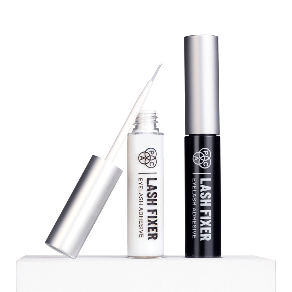 PAC Studio Lash Fixer Eyelash Adhesive Black - 24H Hold, Quick Drying, Waterproof, Ultra Thin Brush