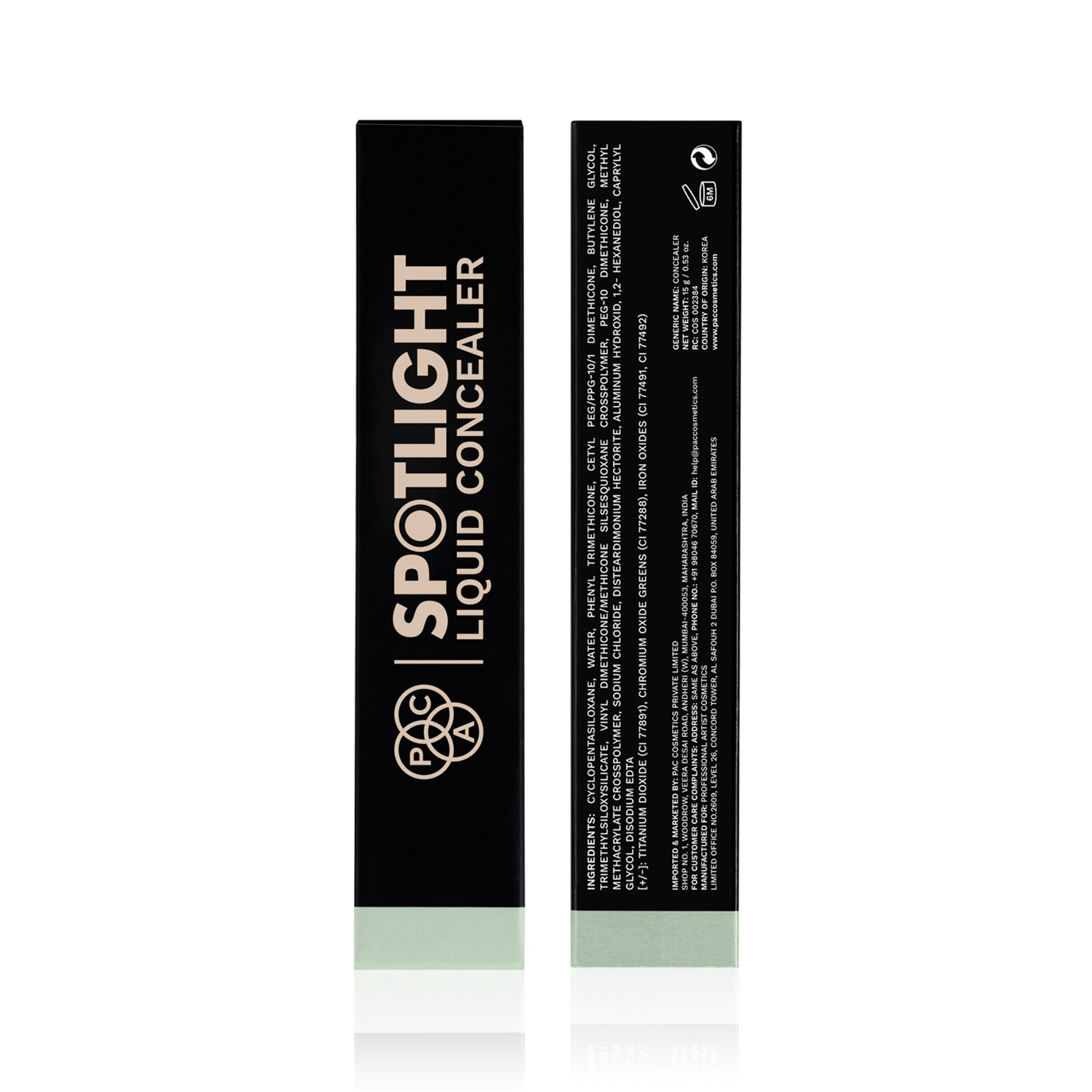 PAC Studio Spotlight Liquid Concealer - Mint Green