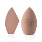 PAC Studio Triple Edge Pro Makeup Sponge - Ultra Soft Micro Fiber, Unique Shape Offers Seamless Coverage