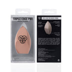 PAC Studio Triple Edge Pro Makeup Sponge - Ultra Soft Micro Fiber, Unique Shape Offers Seamless Coverage