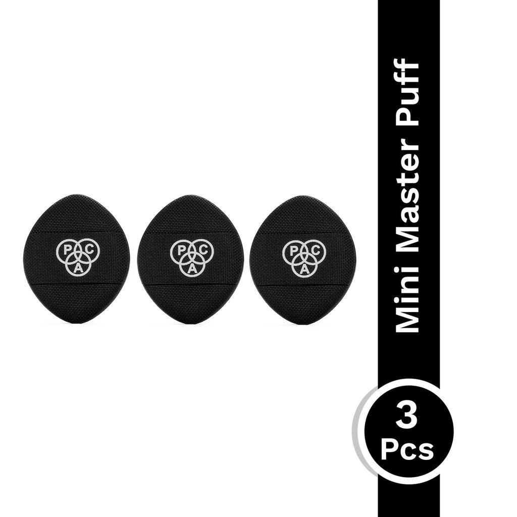 PAC Studio Mini Master Puff (3 Pcs) - For Targeted Concealing, Finger Band Offers Controlled Application