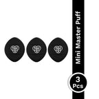 PAC Studio Mini Master Puff (3 Pcs) - For Targeted Concealing, Finger Band Offers Controlled Application
