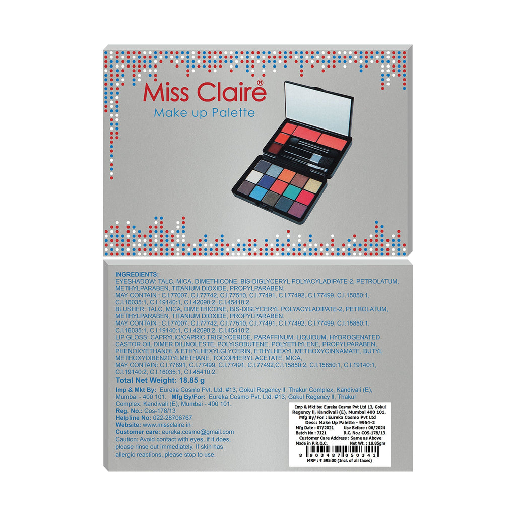 Miss Claire Make Up Palette 9954-2 (Make Up Kit)