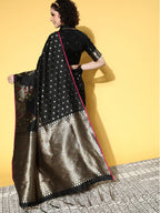 Saree Mall Ethnic Motifs Saree with Solid Border - Distacart