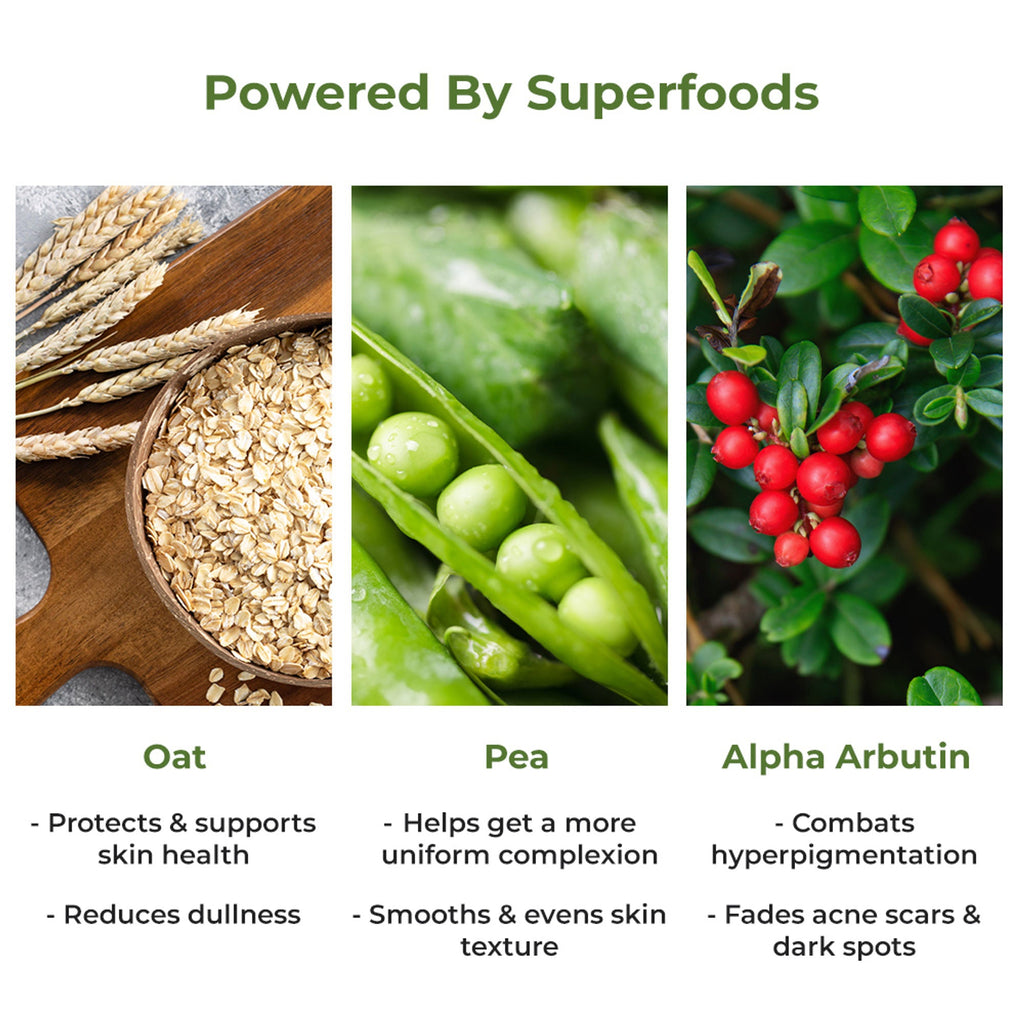 Naturali Pigmentation Corrector Moisturiser with Superfoods Oat, Pea & Alpha Arbutin