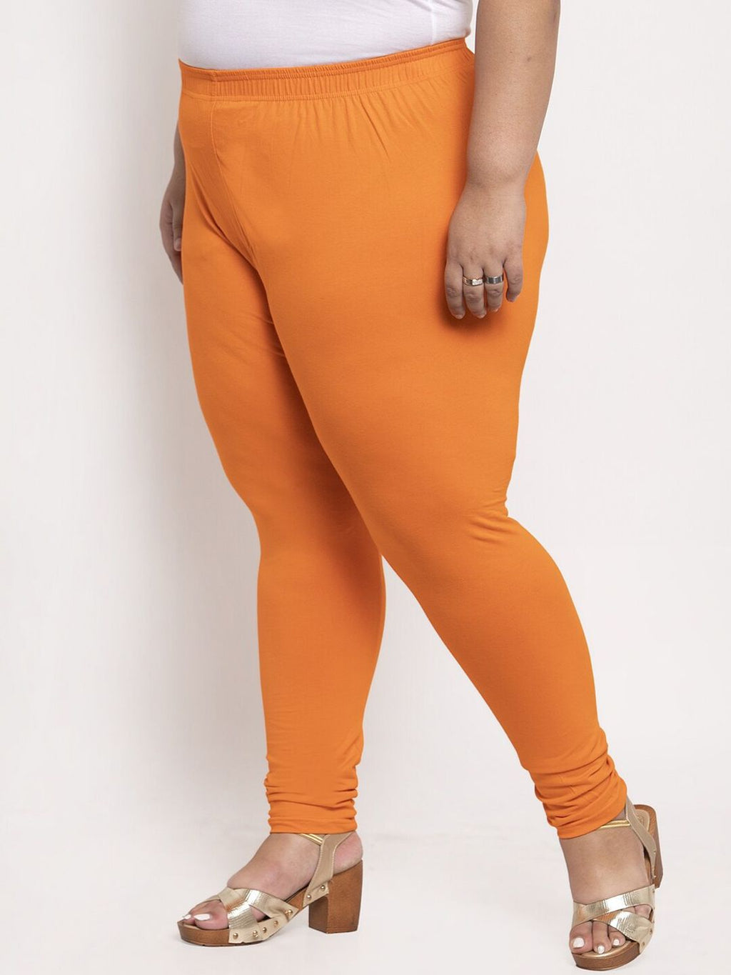 TAG 7 Women Plus Size Ankle Length Cotton Leggings