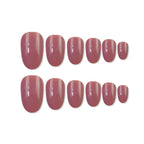 shills professional reusable press on nails oval spn503