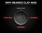 Beardo Hair Clay Wax - Strong Hold