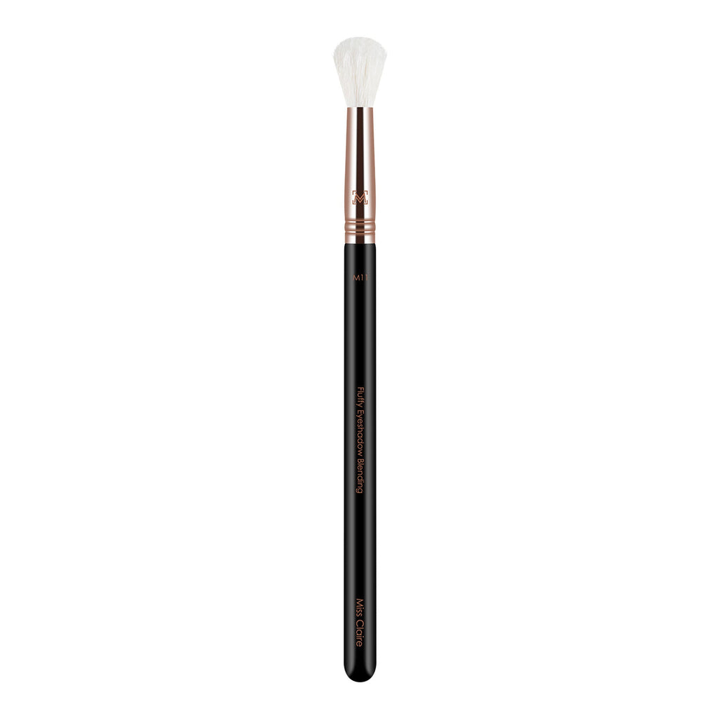 Miss Claire M11 - Fluffy Eyeshadow Blending Brush (White) - Rose Gold