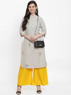TAG 7 Women Pack of 2 Solid Wide Leg Palazzos