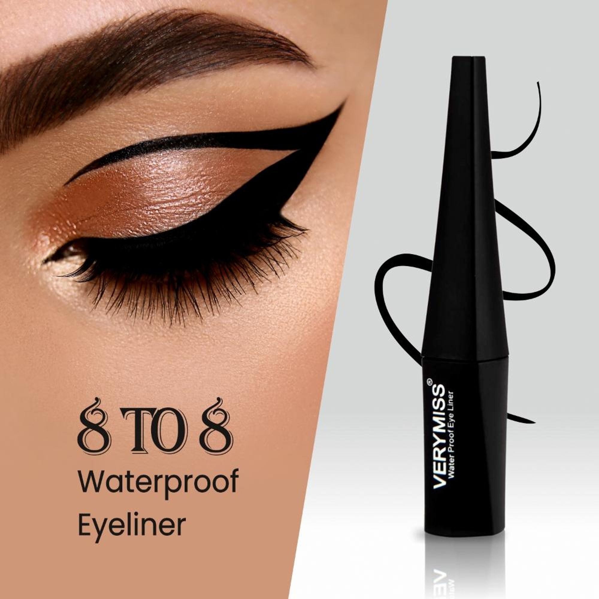 VERYMISS 8 To 8 Eyeliner - Black