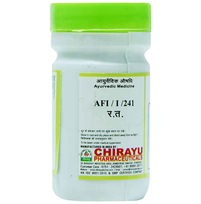 Chirayu Lauh Bhasma