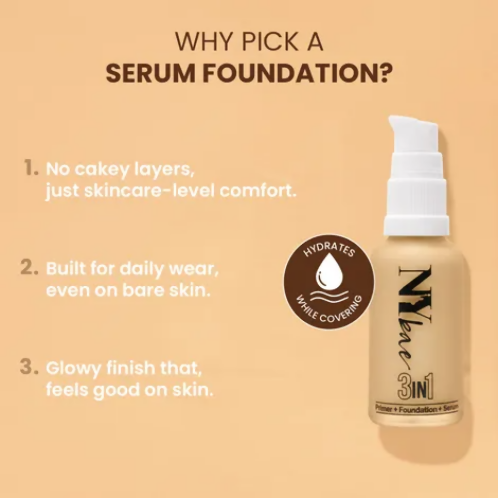NY Bae 3 IN 1 Serum Foundation - Pure Beige 16