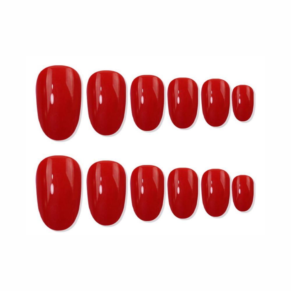 shills professional reusable press on nails oval spn532